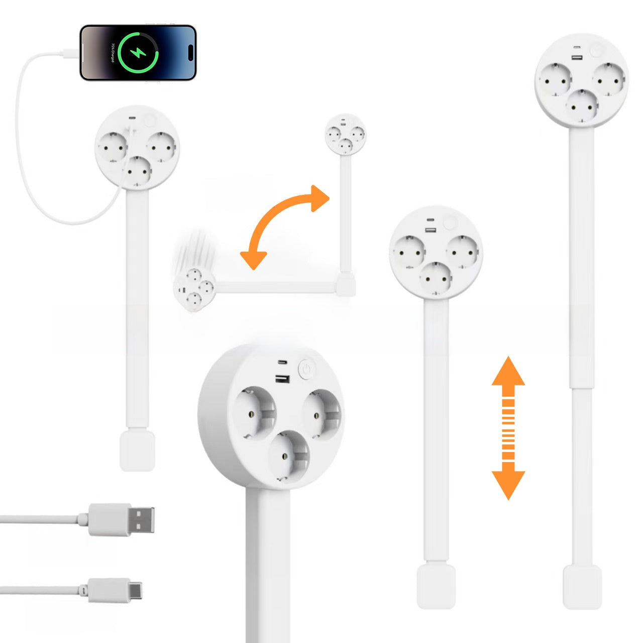 Expandable extension socket